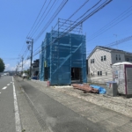 2022年5月28日撮影。愛川町の新築住宅の事なら㈱ランドゲートにお任せ下さい！（外観）