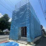 2022年5月28日撮影。愛川町の新築住宅の事なら㈱ランドゲートにお任せ下さい！（外観）