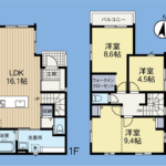 ①号棟(間取) ①号棟(間取)