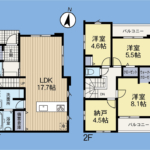 ②号棟(間取) ②号棟(間取)